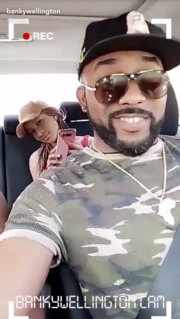 BankyW And Wife, Etomi Look Frosh As They Join BankyW